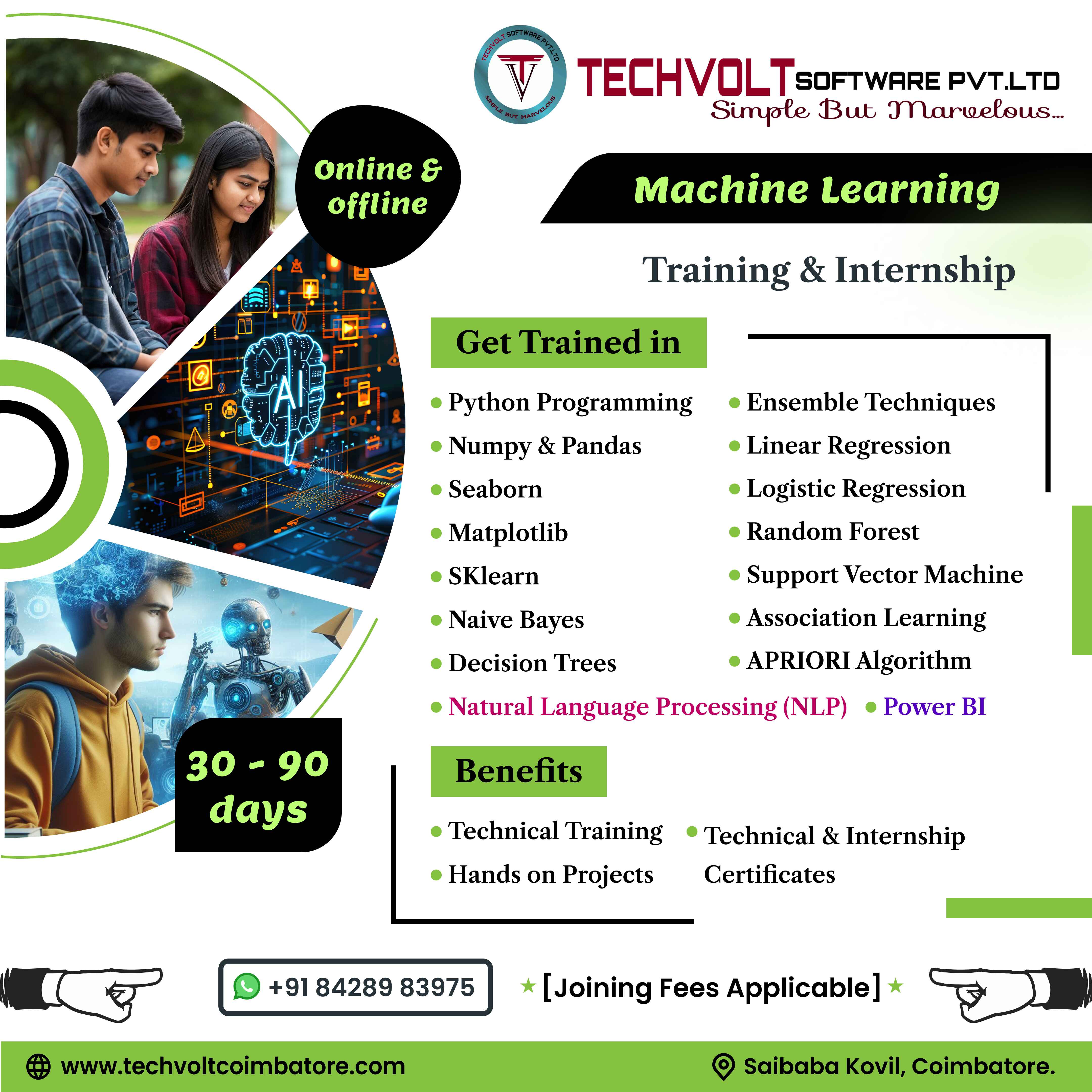 Summer Internship| Internship at Techvoltsoftware | Deep Learning Course